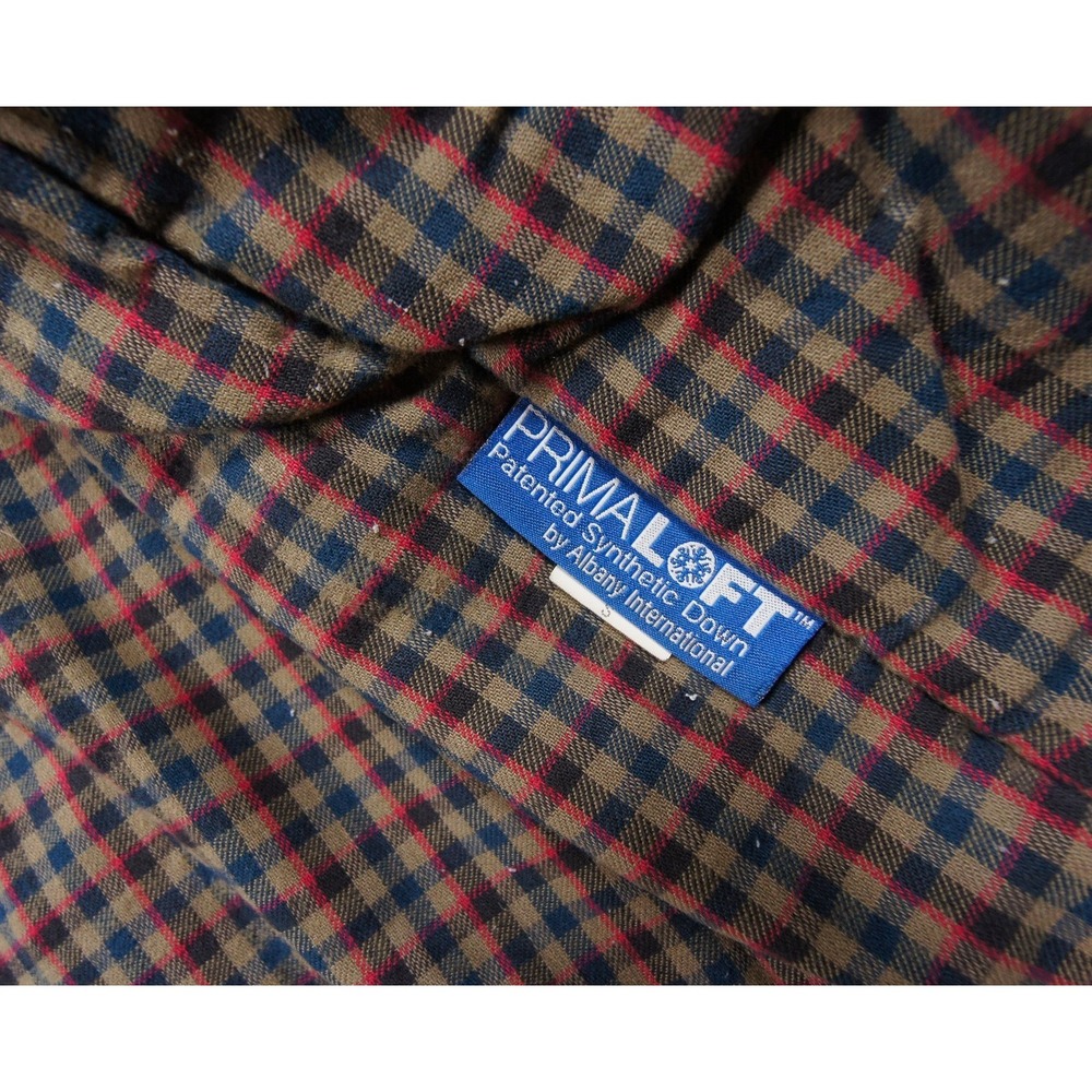 Vintage LL Bean Jacket Mens Small Beige Chore Coat Lined Outdoors H147 - Picture 12 of 16